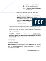 2..-Solicito Remitir Copias A La Fiscalia para Denuncia Por Oaf. Sra. Nely Mego - 2021