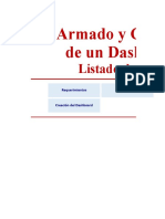 Armado y Creación de Un Dashboard