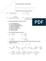 Segundo Examen Parcial de Química Orgánica I Biotecnologia