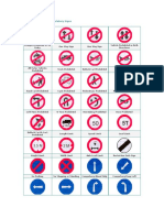 007a - Traffic Signs and Road Marking