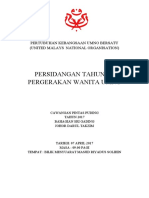 Buku Penyata Persidangan Wanita