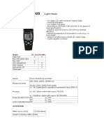 TM-205 Luxometro