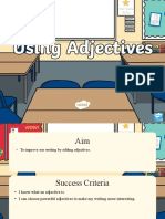 Using Adjectives Powerpoint