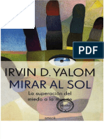 Mirar Al Sol Irvin Yalom