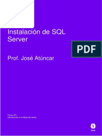 Instalación SQL Server