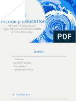 English For Primary Education - Introduction