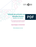 Tutorial de Primeiro Acesso - Moodle Ensino (Usuários Com Vínculo)