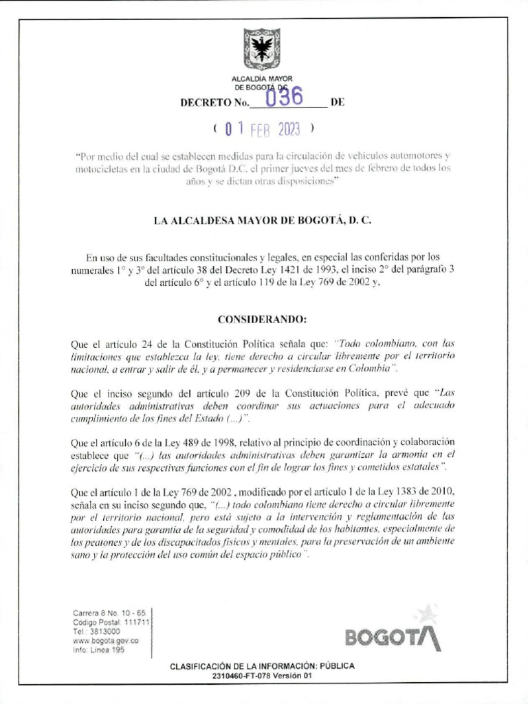 decreto 6 2023 de 7 de julio