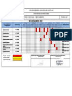 Cronograma de Inspecciones Legcom Sac