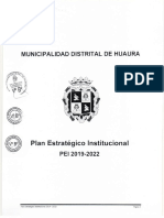 Plan Estrategido Institucional