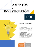 Fundamentos Investigación