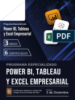 Power Bi Tableau Excel