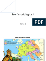 Mapas. Tema I. Teoría Sociológica II