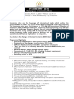 Course Outline INCOTERMS25