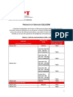 Produits Et Services Cellcom Avril 2017