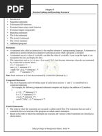 C (Chap-5-Decision Making and Branching Statement)