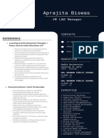 Blue White Modern Professional Resume