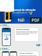 Manual de Ativacao - VIP Play TV