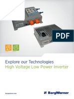 High Voltage Low Power Inverter Product Sheet