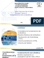 Unidad 1 Tema 3 Fundamentos de La Bioética