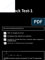 Mock Test - 1