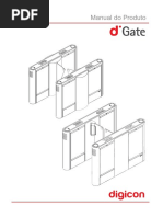 Manual da Catraca Digicon Catrax Plus | PDF | Relé | Fonte de energia