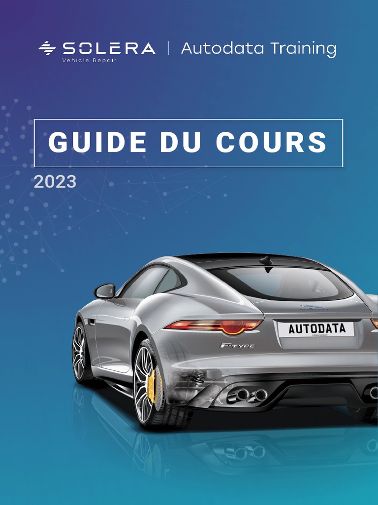 Autodata Training Guide de Formations | PDF | Moteur diesel | Allumage
