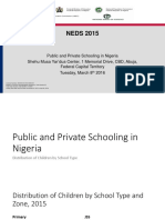 Presentation - Public and Private Schooling - Nigeria - 04 - 2016