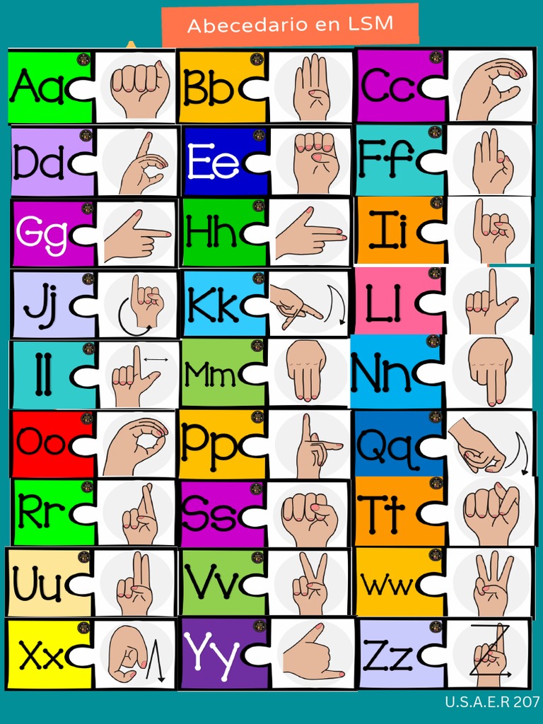 Abecedario en LSM PDF