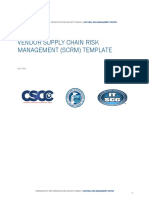 Vendor Supply Chain Risk Management (SCRM) Template