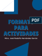 Formato para actividades académicas