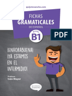 FICHAS GRAMATICALES-B1