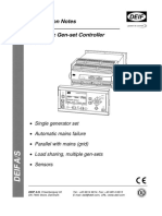 AGC-2, Application Notes