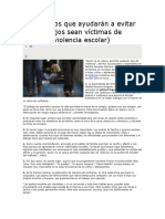 10 Consejos Que Ayudarán A Evitar Que Tus Hijos Sean Víctimas de Bullying