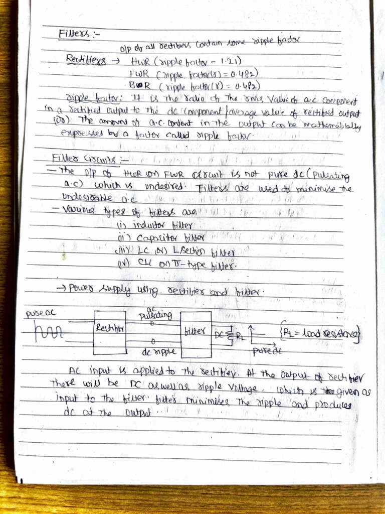 Rectifier Filters PDF