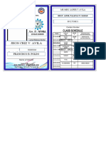 Detailment Agreement Letter