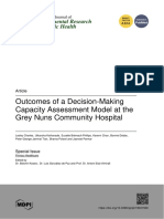 Outcomes of A Decision-Making Capacity Assessment Model at The Grey Nuns Community Hospital