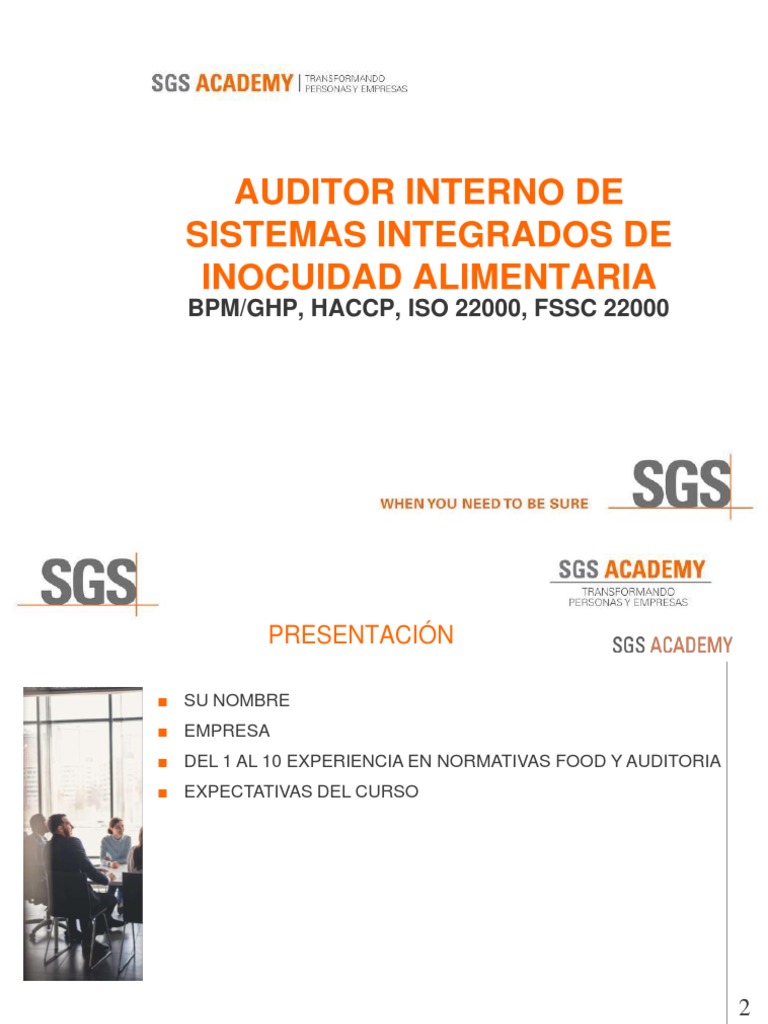 Sistemas Integrados de Inocuidad Alimentaria 2022 | PDF | Alimentos
