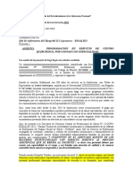 Proyecto de Programación en Servicio para Hosp Cajamarca