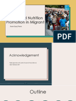 Health and Nutrition Promotion in Migrant-AAP