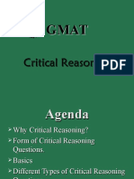 GMAT Critical Reasoning: Tips and Strategies