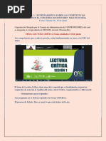 Sesión 3 - Lectura Crítica y Prueba Psicotécnica