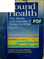 Sound Health The Music and Sounds That Make Us Whole