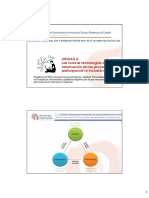 Unidad 8 Las Nuevas Tecnologías de La Información en Los Procesos de Participación e Inclusión Social