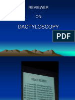 Lecture DACTYLOSCOPY REVIEWER