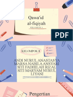 Qawa'id Al-Fiqiyah: Kelompok 8