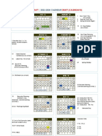 School Calendar Option B