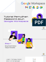 Tutorial Setting Dan Pemulihan Password Akun Google Workspace