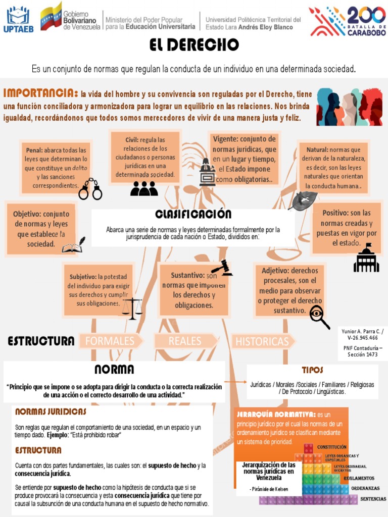 Clasificación y Normas del Derecho | PDF | Justicia | Crimen y violencia