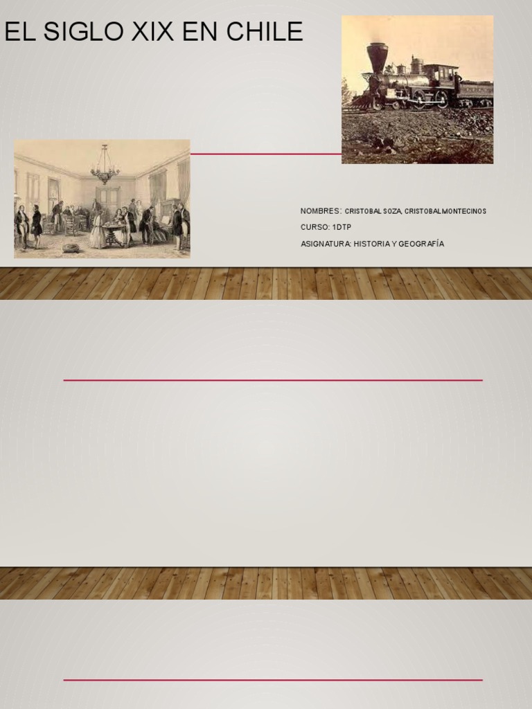 El Siglo Xix en Chile | PDF